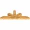Ekena Millwork Saratoga Rough Sawn Timber Gable Bracket, Western Red Cedar, 72"W x 27"H x 6"D x 6"F, 9/12 Pitch GBW072X27X0606SAR00RWR - alternate 4